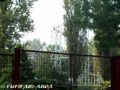 Vekoma Loopscrew im Spreepark Berlin