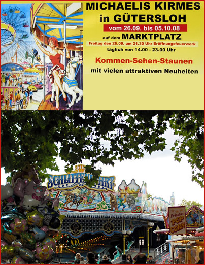 Opener Michaeliskirmes in Gütersloh