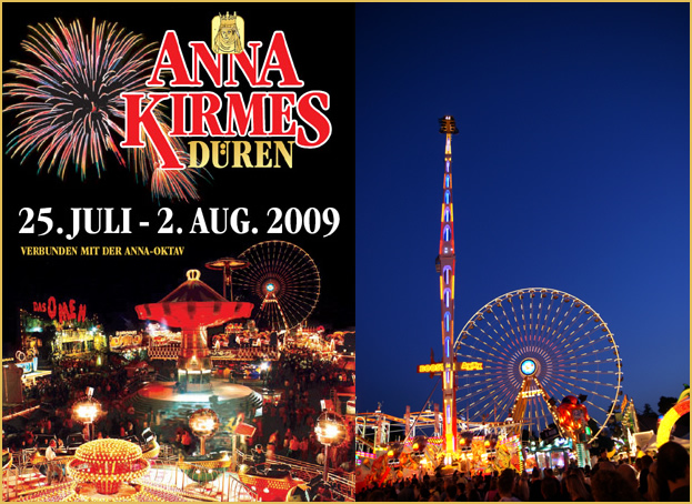 Opener Annakirmes in D&uuml;ren 2009