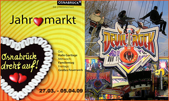 Opener Fr&uuml;hlings-Jahrmarkt in Osnabr&uuml;ck 2009