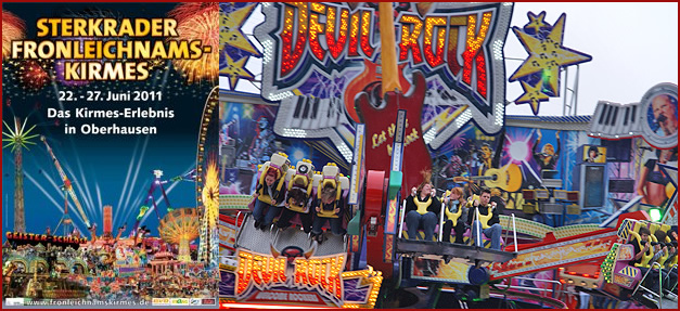 Fotos Bilder Fronleichnamskirmes in Oberhausen / Sterkrade 2011
