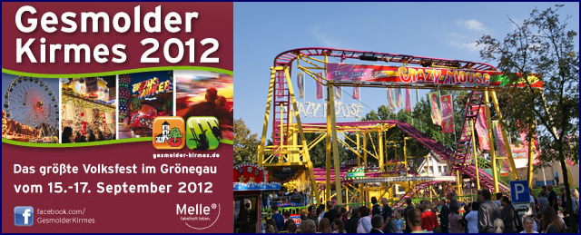 Fotos Bilder von der Gesmolder Kirmes in Melle-Gesmold 2012