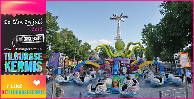 Fotos Bilder von der Tilburgse Kermis in Tilburg (NL) 2012