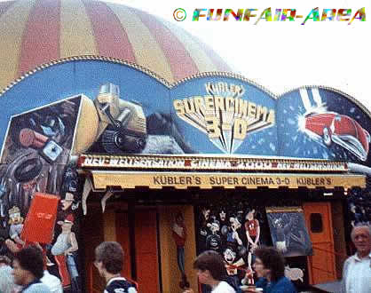 Super Cinema 3D Kübler Annakirmes Düren 1985