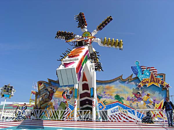 Der Skater von Kaiser auf dem Augsburger Frühjahrsplärrer 2005