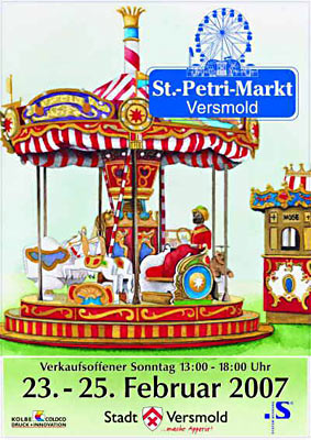 St. Petri-Markt in Versmold, S&uuml;nne Peider 2007